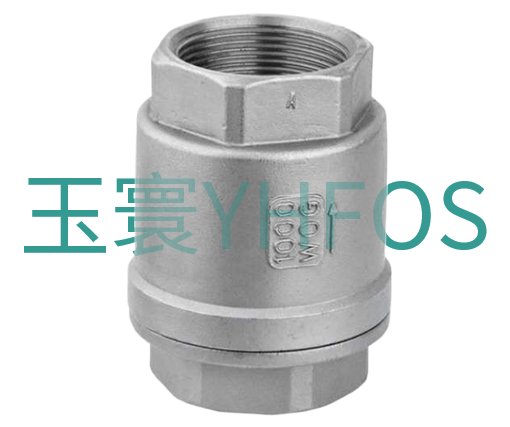 不銹鋼內螺紋立式止回閥--H12W